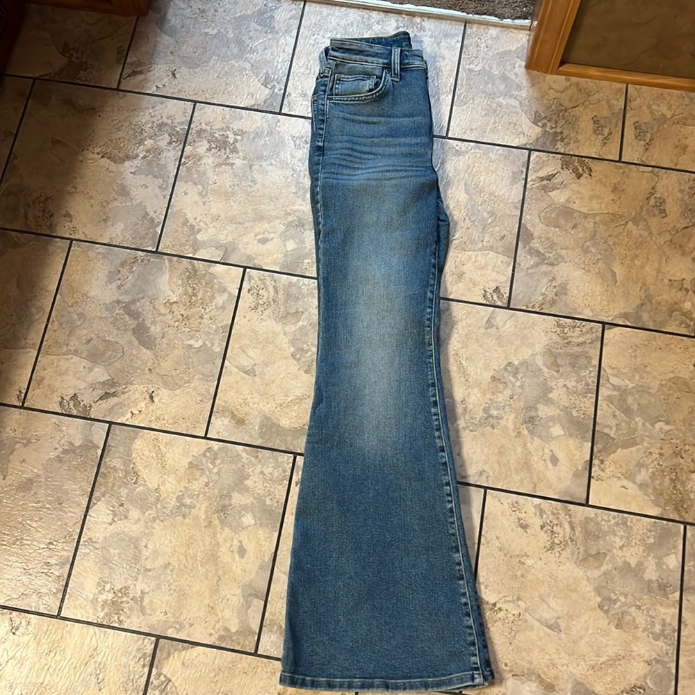 Lee high rise flare pants